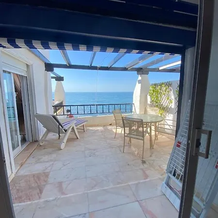 Beachfront Apartment Calahonda Beach Sitio de Calahonda Exterior foto